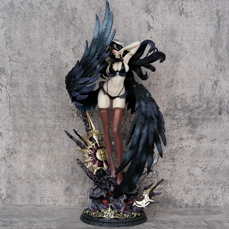 

Overlord Figure Albedoy Takeoff Attitude Material Sexy Anime Figure Girl Pvc Model Anime Peripheral Collection Ornaments Gifts