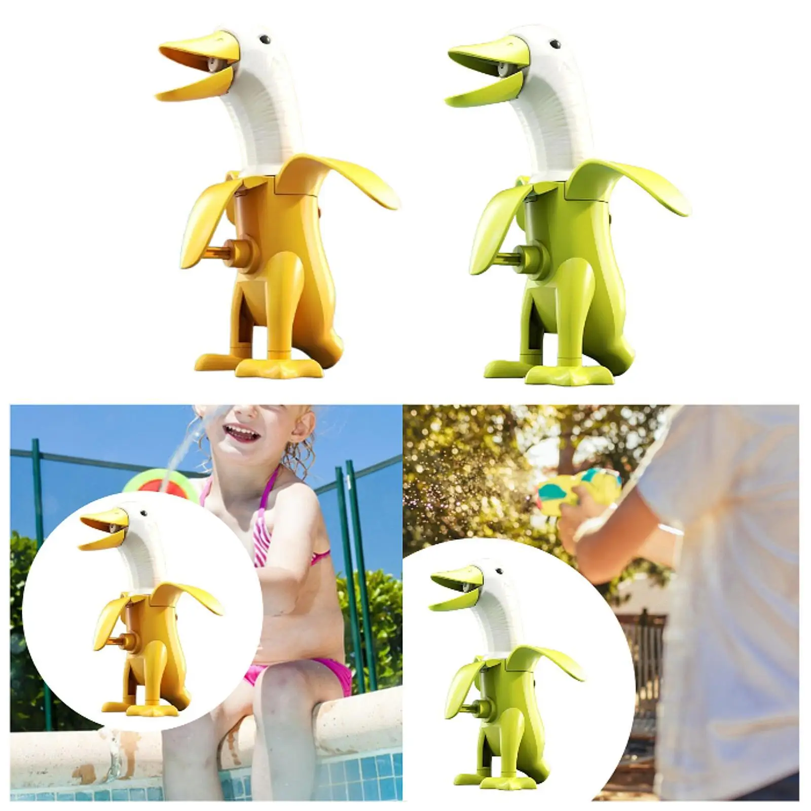 Water Soaker Fighting Toys Mouth Open Gift Playing Spray Pump Action Water Water Streamer for Summer Backyard Pool Outdoor Beach