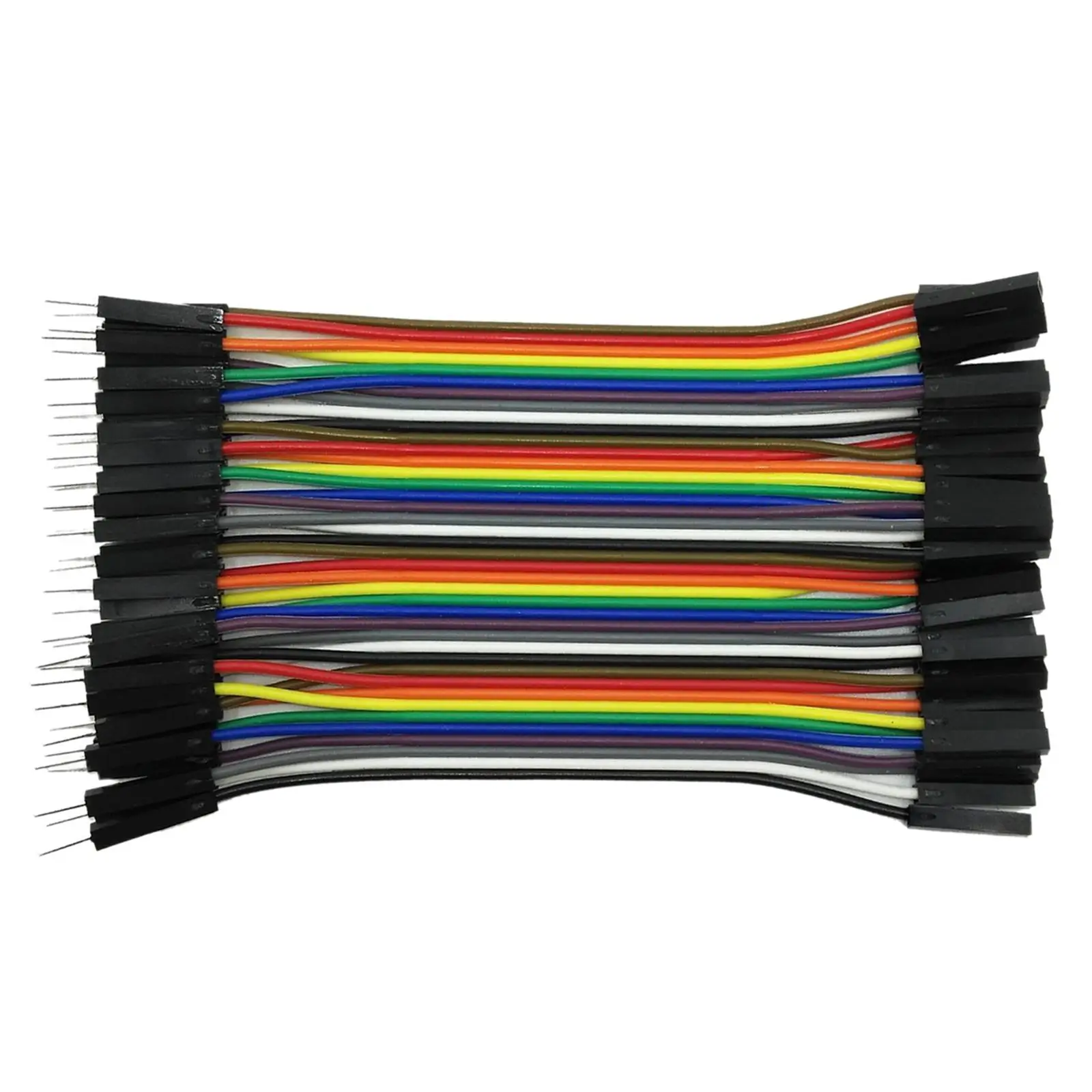 Reusable Dupont Jumper Wires 10cm 20cm 30cm 40pin Breadboard Cable Kit for PCB Engineering Test Board