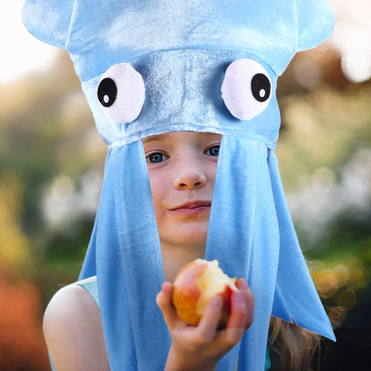 Octopus Hat Costumes for Halloween Flannel Cap Stage Show Prop Aldult Composite Fleece Crazy Decorative Child Funny