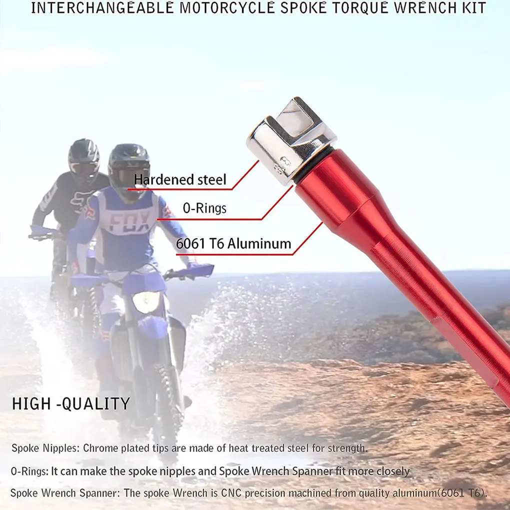 Metal Motorcycle Tool Set Accessories Professional Mechanics Choice For Tire Maintenance Equipped