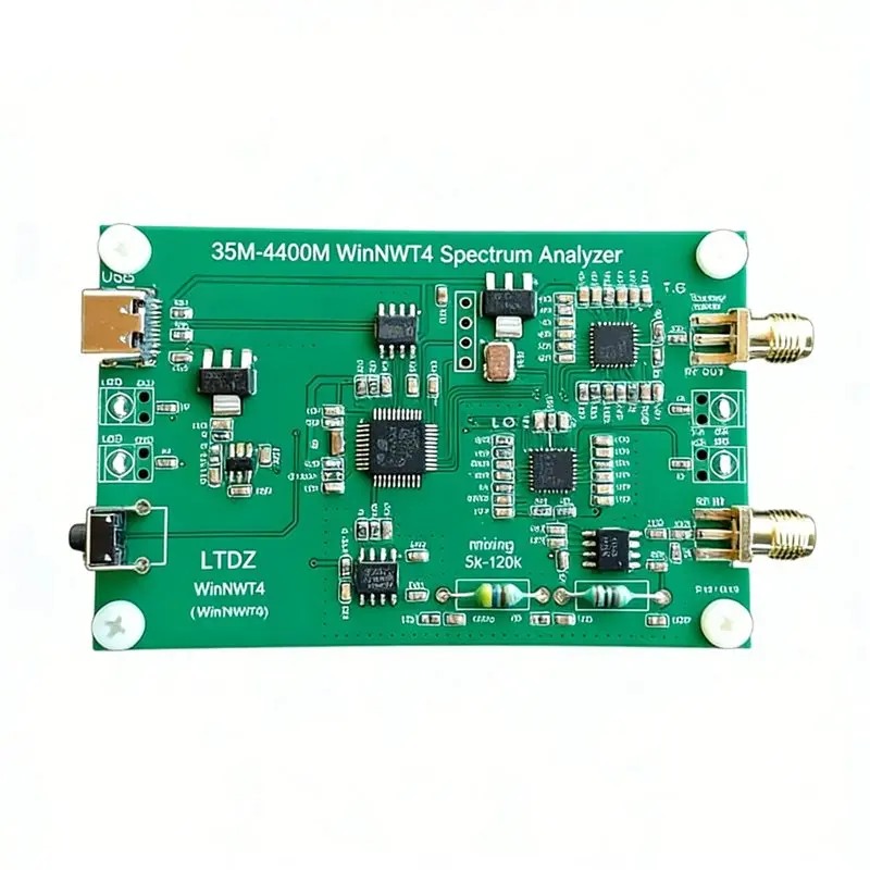 

USB Spectrum Analyzer NWT4 35Mhz-4400Mhz Spectrum Signal Source Vector Analysis Signal Generator