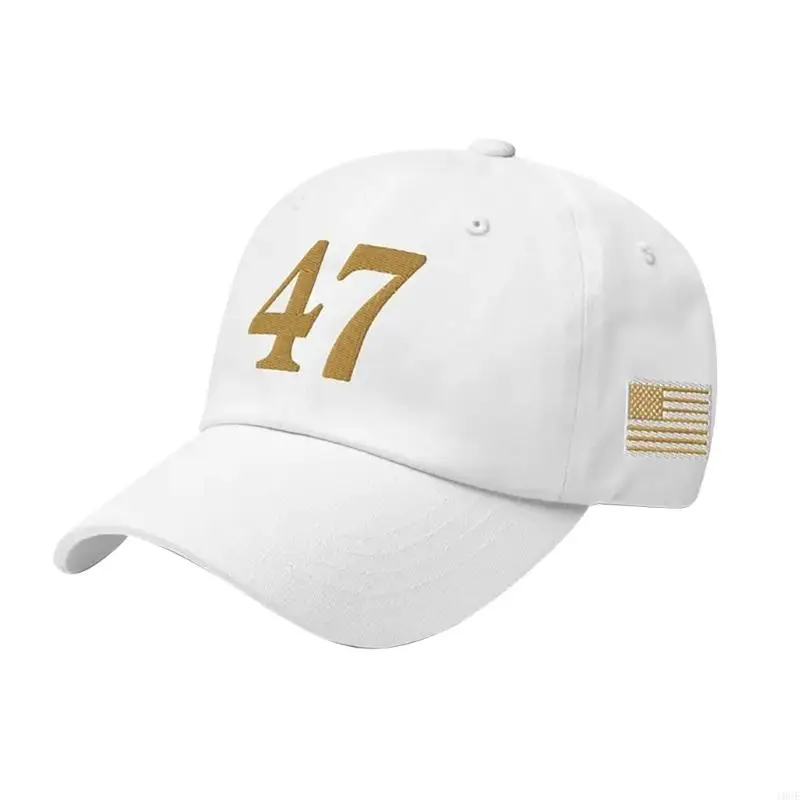 Versatiles Baseball Hat With Embroidered 47 Detailing And Customizable For Everyone 