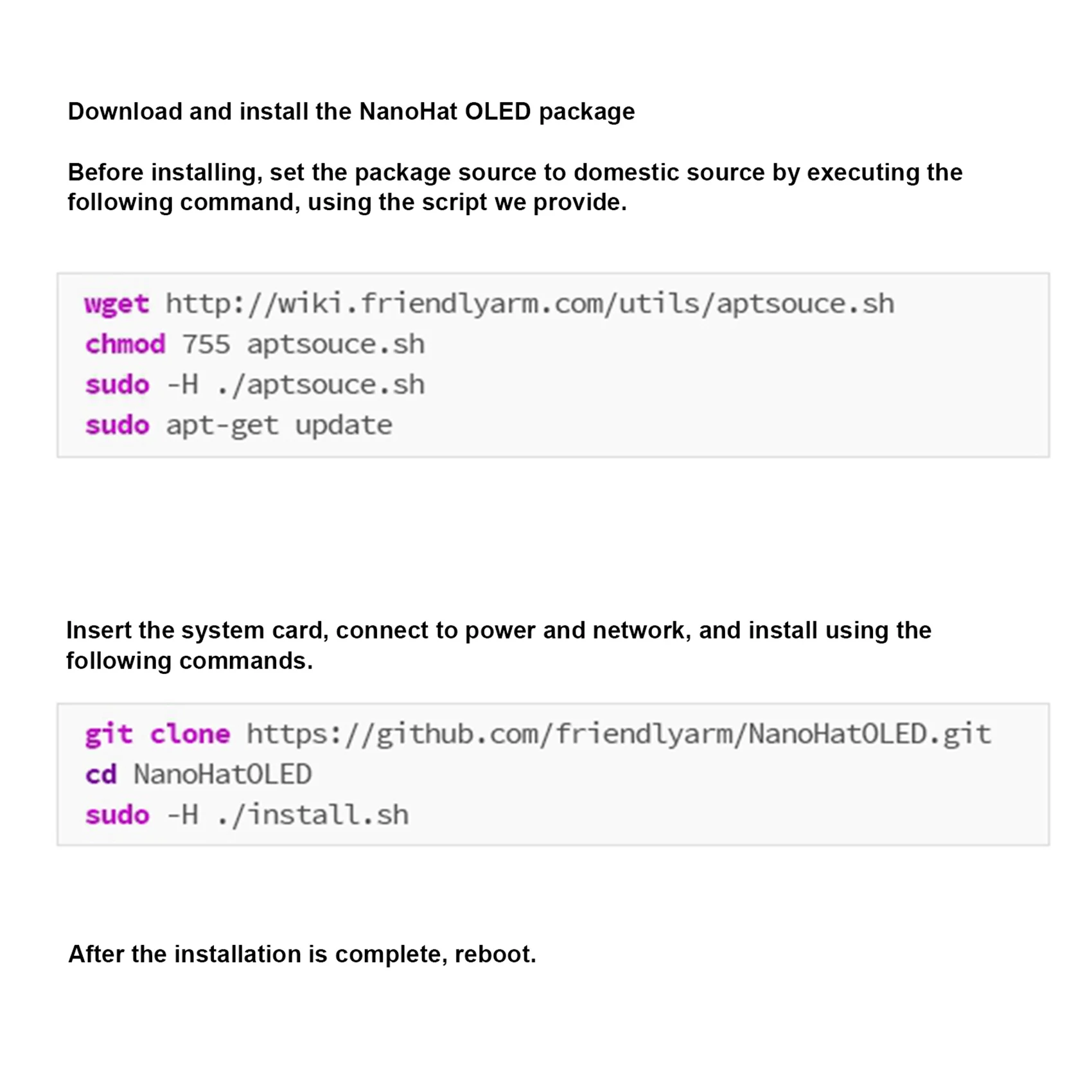 AY14 -Nanopi NEO + شاشة OLED + مجموعة حافظة معدنية مفتوحة المصدر H3 لوحة تطوير DDR3 RAM Ubuntu Openwrt Armbian