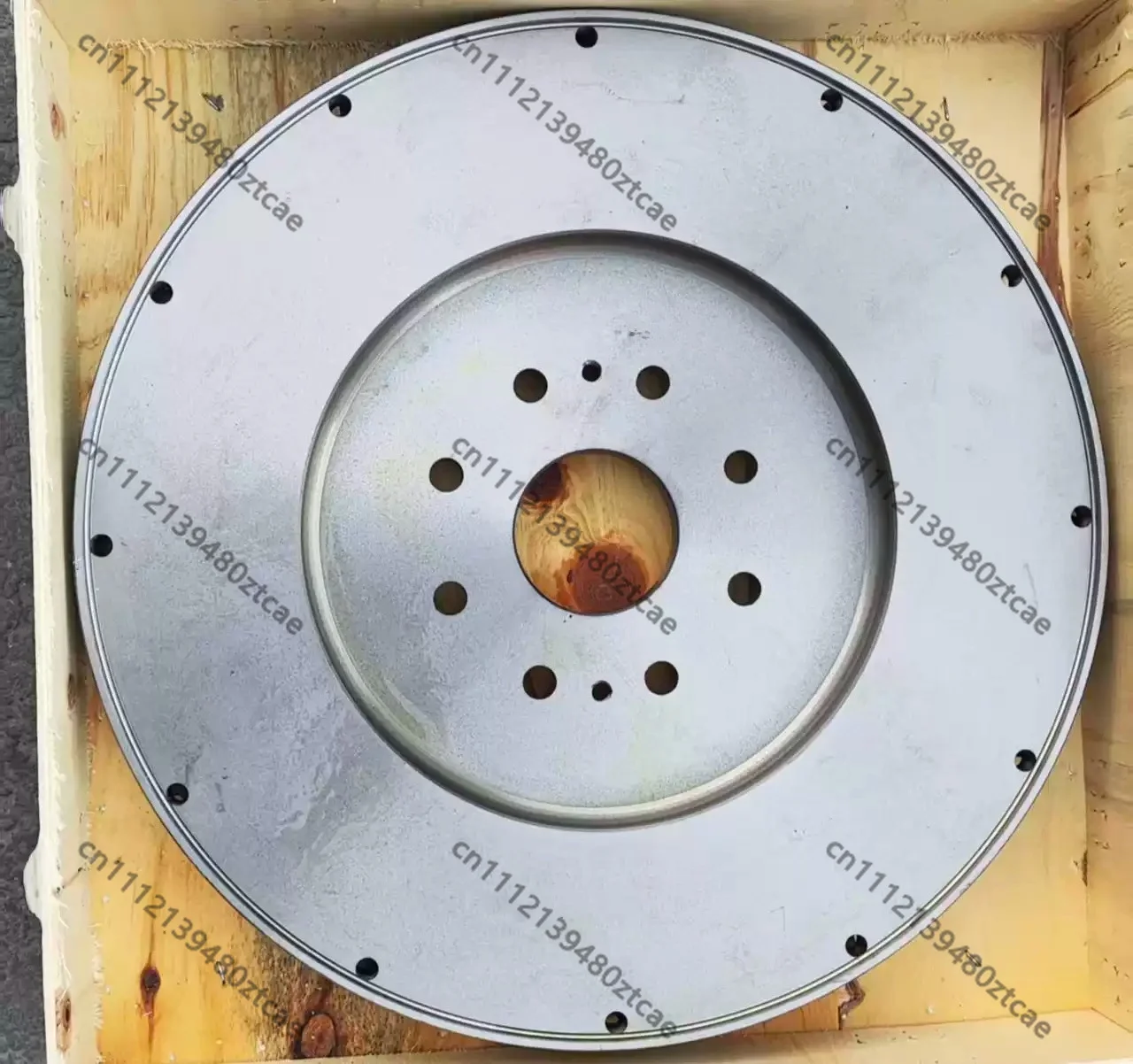 Diesel Engine Flywheel Assembly With Ring Gear Heavy Machinery Generator Replacement Spare Parts