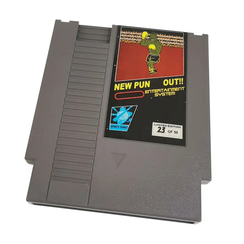 

NEW Punch-Out!! - Pal and USA Version Cartridge 8 bit Video Game Cart Famicom Single Card For 72 Pins NES Classic Console