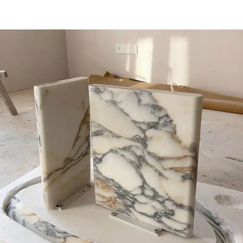 xx-Concise Modern Natural Arabescato Corchia Marble Stone Fireplace Surroundings Decorative Living Room Villa Interior Fitment^