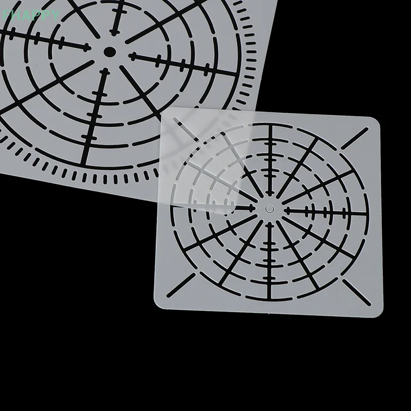 Reutilizáveis Mandala Dotting Pintura Stencils, Modelos Mylar, Ferramentas Artesanais, DIY, 12Pcs