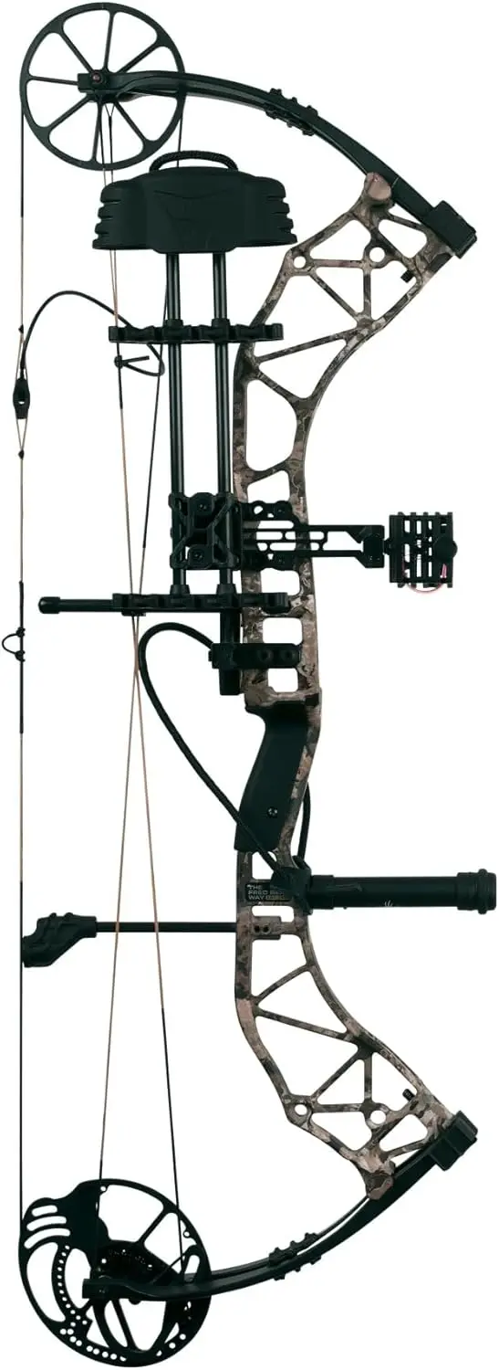 Right Hand Veil Whitetail 70 lb. Adult  Compound Bow Package Designed by  The Hunting Public