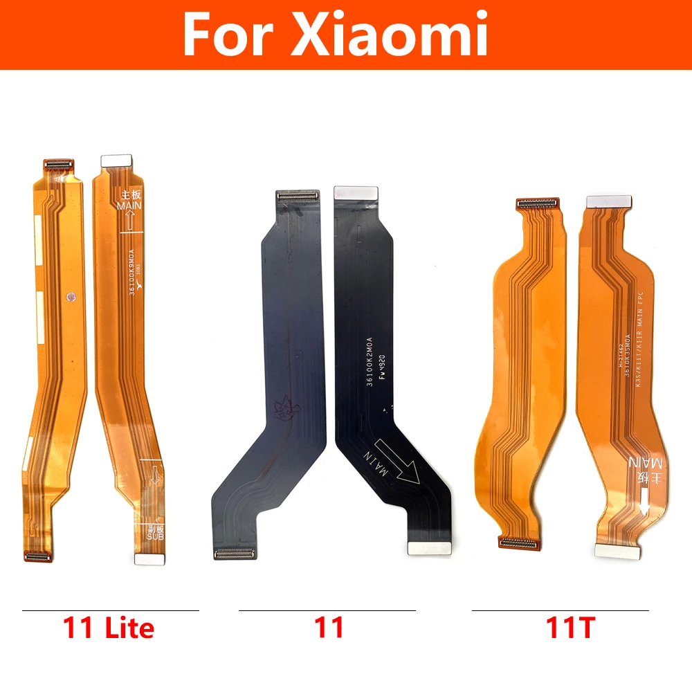 20Pcs/Lot，Main FPC LCD Display Connect Mainboard Flex Cable For Xiaomi Poco F3 Mi A3 Mi 9 11 Lite 11T Pro F2 Pro Redmi K30 Pro