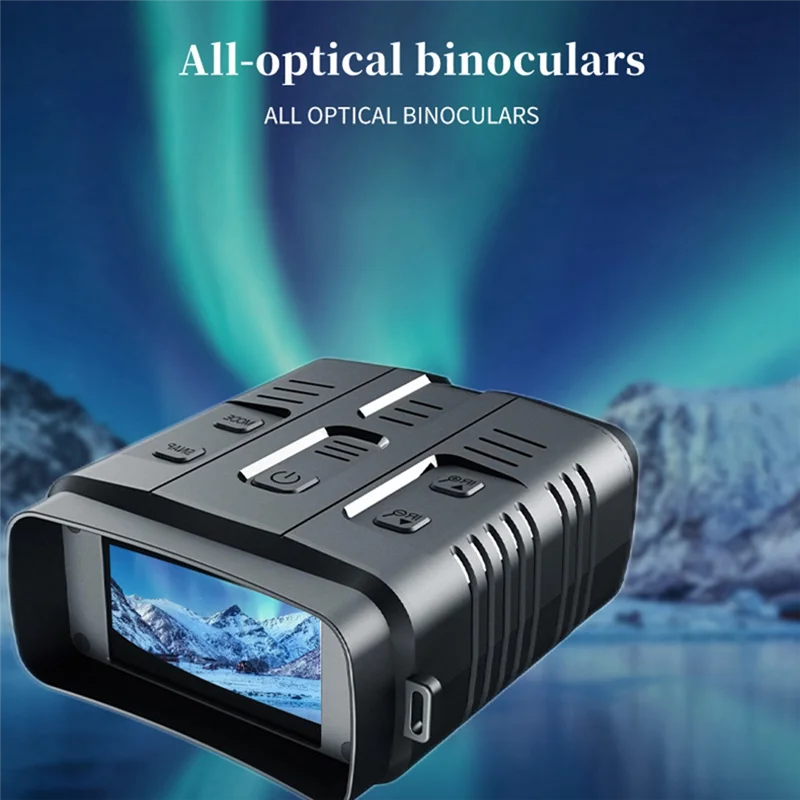 ABGI-N009 4K HD Binoculars Night Vision Infrared 2160P HD Outdoor Camping Hunting Night Vision Goggle Day Night Dual Use 800M Du