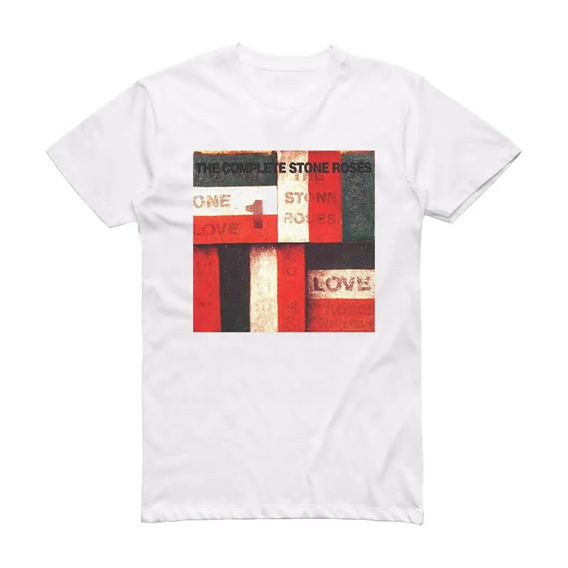 Top The Stone Roses - English Rock Punk Style Loose-printed Men's and Women's Short-sleeved T-shirt