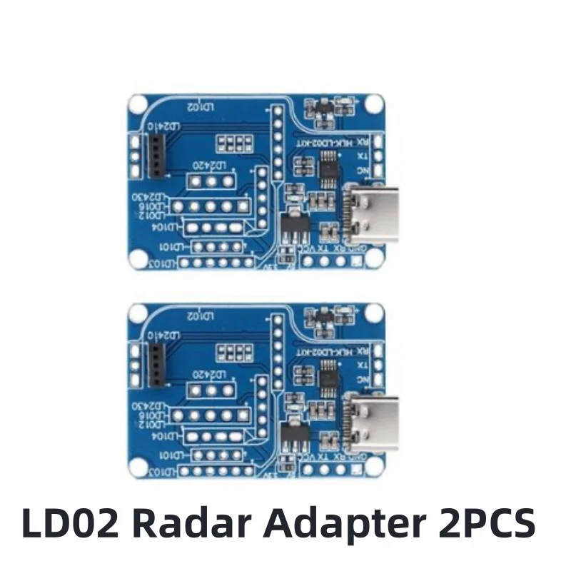 LAUBEI Hi-Link HLK-LD2410 LD2410B LD2410C 5V Mini FMCW 24G Smart Menselijke aanwezigheidssensor Radarmodule Consumentenelektronica