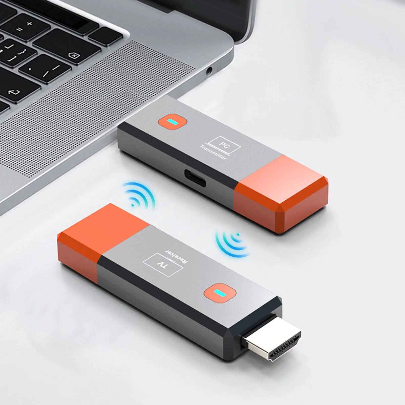 

Беспроводной HDMI-передатчик и приемник видео 1080P для дублирования экрана ПК на телевизор, для офисных совещаний и презентаций