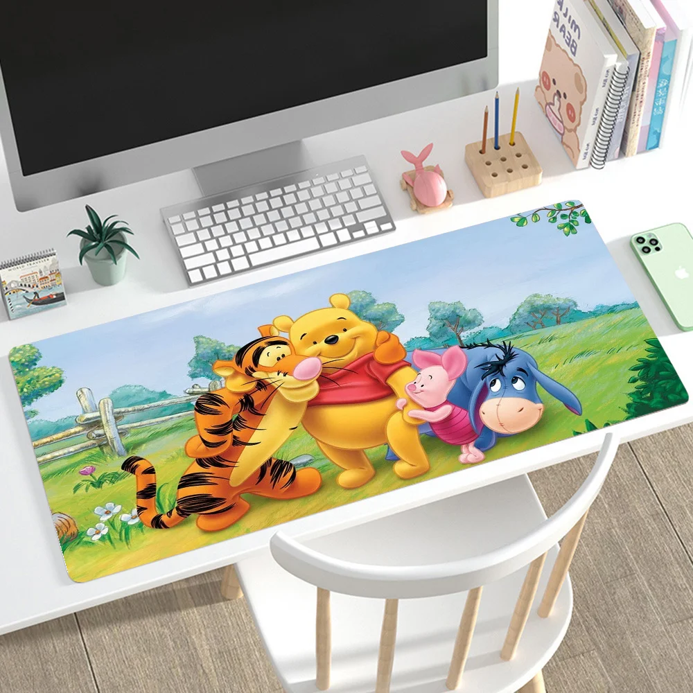 

Disney Winnie The Pooh Mousepad Mouse Mat Desk Mat With Pad Gaming Accessories Prime Gaming XXL Keyboard Pad Padding Mat