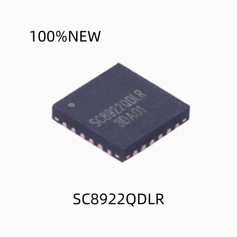 (10Pcs) 100% New Sc8922Qdlr Sc8922 Qfn-24 Lithium Battery Charger Power Chip Ic