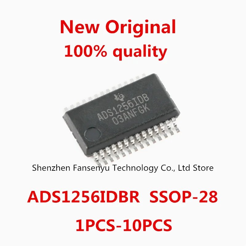 1pcs-10pcs/lot ADS1256 ADS1256IDB ADS1256IDBT ADS1256IDBR SOP28 24 bit analog-to-digital converter chip IC New Spot Inventory