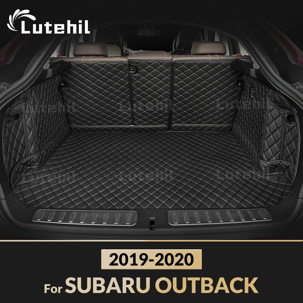 

Для SUBARU OUTBACK 2019 2020, автомобильный полный коврик для багажника Lutehil, чехол для багажника автомобиля, подкладка для багажника, аксессуары для интерьера