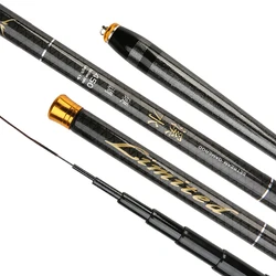 3.6M 4.5M 5.4M 6.3M 7.2M Telescopic Fishing Stream Rod Lake Hand Pole Carp Feeder Portable Fishing Tackle Freshwater Travel Rod
