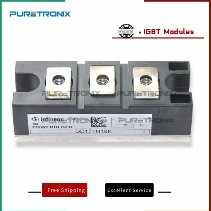 DD171N16K DD171N18K DD171N14K DD171N12K Новый оригинальный тиристорный модуль