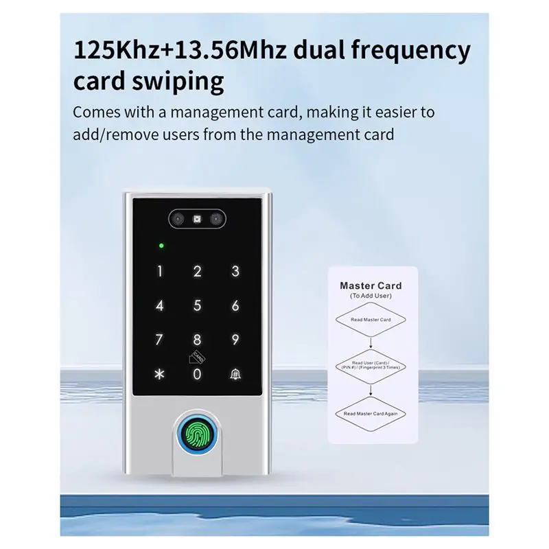 【سعر ساخن!】تطبيق Tuya لـ Wiegand 24-36 125Khz 13.56Mhz WIFI قارئ بطاقات الوجه آلة التحكم في الوصول ذات التردد المزدوج #5