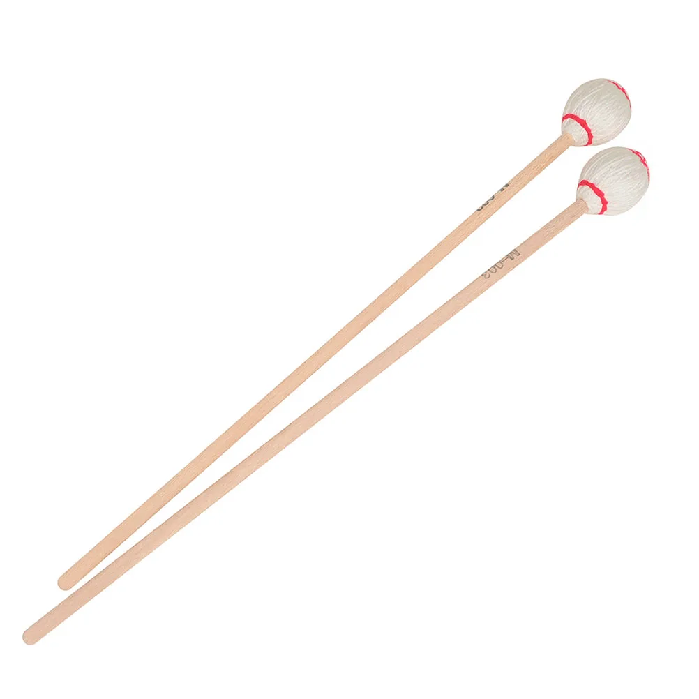 

2 Pcs Maple Drumsticks Working Mallet for Marimba Mallets Handles & Percussion Accessories