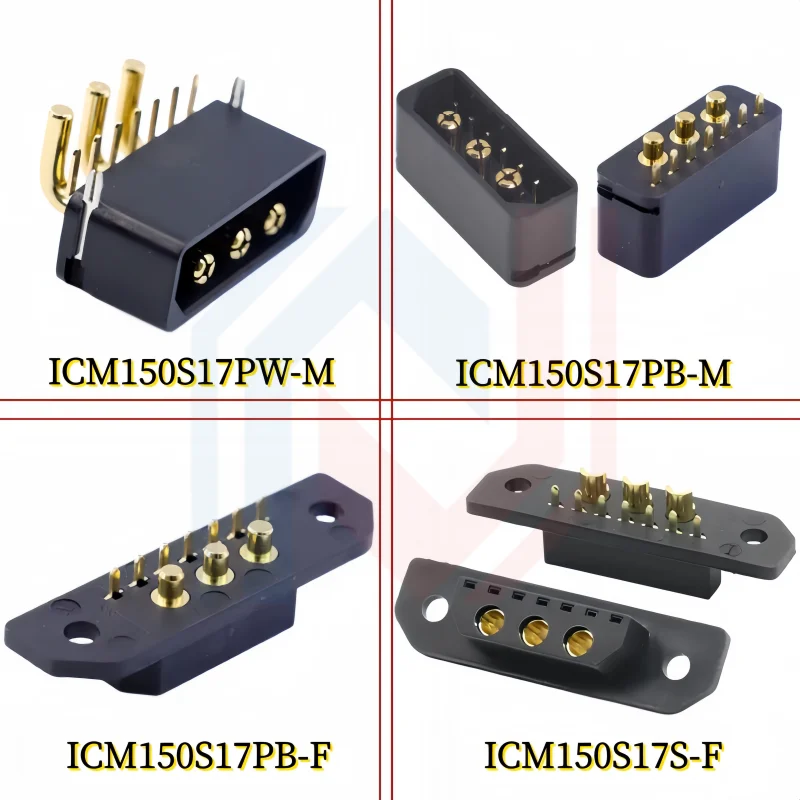 

ICM150S17 RC Aircraft Amass ICM150S17PB Power Supply Battery Plug Gold-plating Male Female DIY Connecting Parts ICM150S17S-F