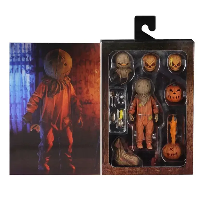 

Коллекционная фигурка Neca Don't Mess with Kids Сэм 56049: Трехголовая статуэтка, финальное издание, подвижная, со световыми эффектами