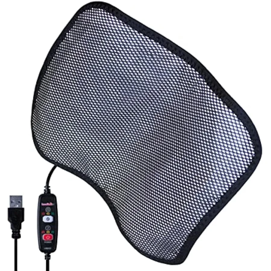 

Incredi-Heat - USB Heating Pad by Cabeau - Infrared Heat Therapy to Ease Muscle Strain Relieve Pain and Provide Targeted Compre