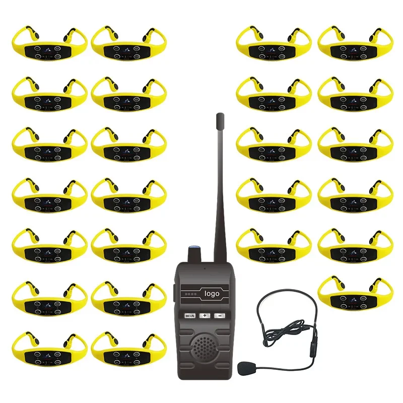 

Teaching training earphone receiver