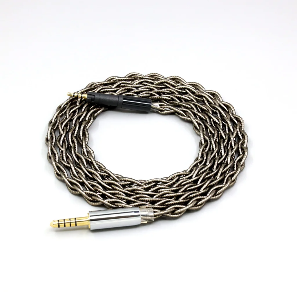 ل Sennheiser HD599 HD569 HD 560S HD559 hd560s 99% الفضة النقية البلاديوم + الجرافين الذهب سماعة درع كابل LN 008253