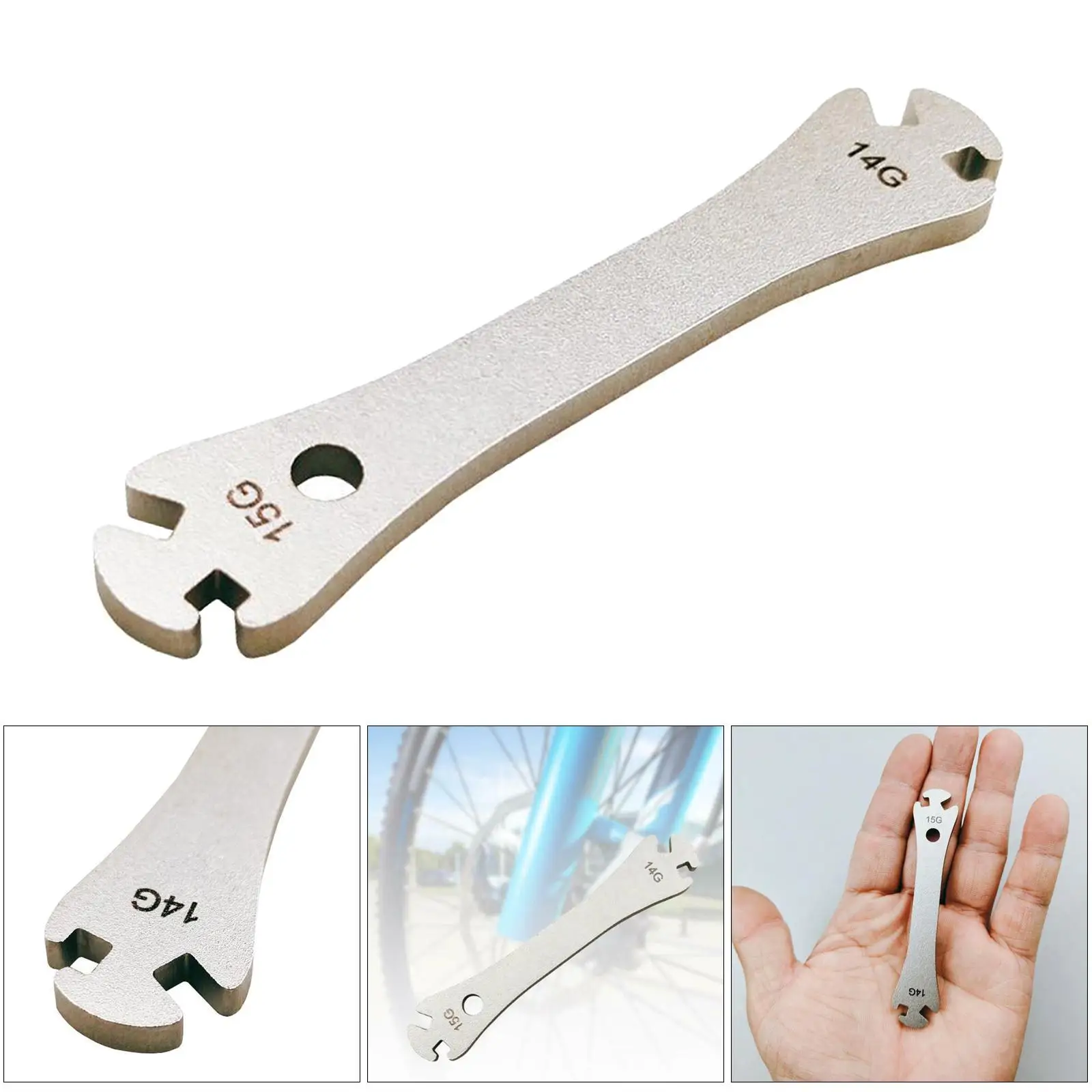 

Durable Stainless Steel , Bike Bi Repair Tools, Repair Spokes Wrench Tool Kit