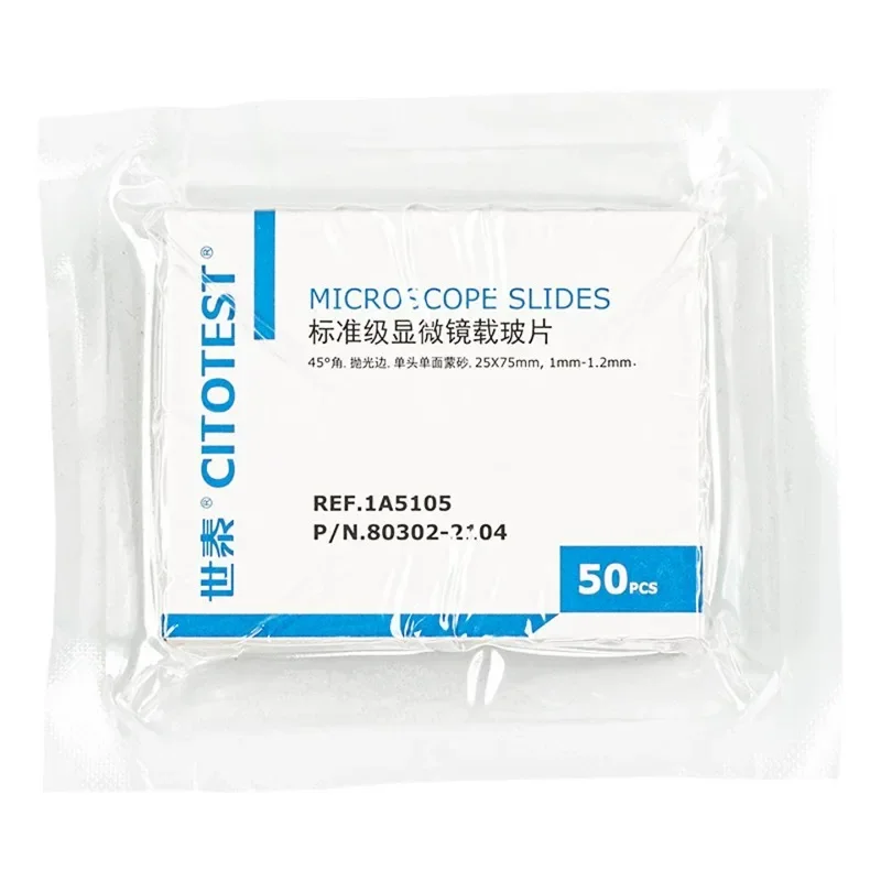 Ultra Clear Microscope Slides Super White Float Glass Lab Pathology Grade Multiple Types