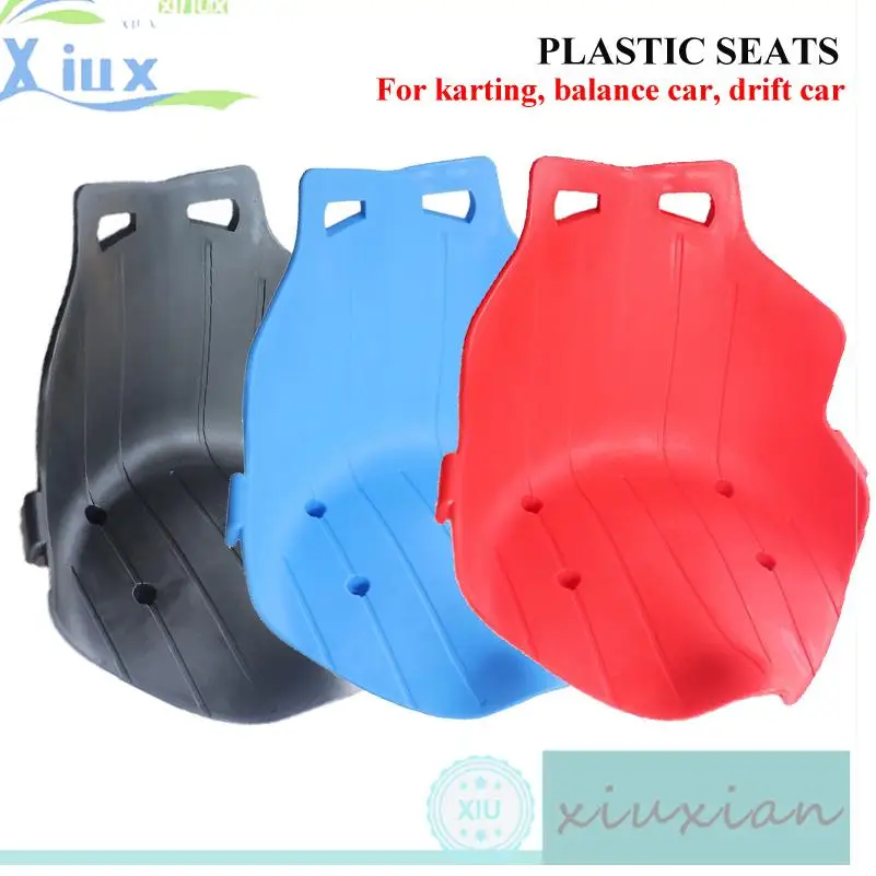 HoverFor Kart Plastic Seat Replacement Comfy Ride Compatible with Hoverboard For Kart Multiple Color Variations