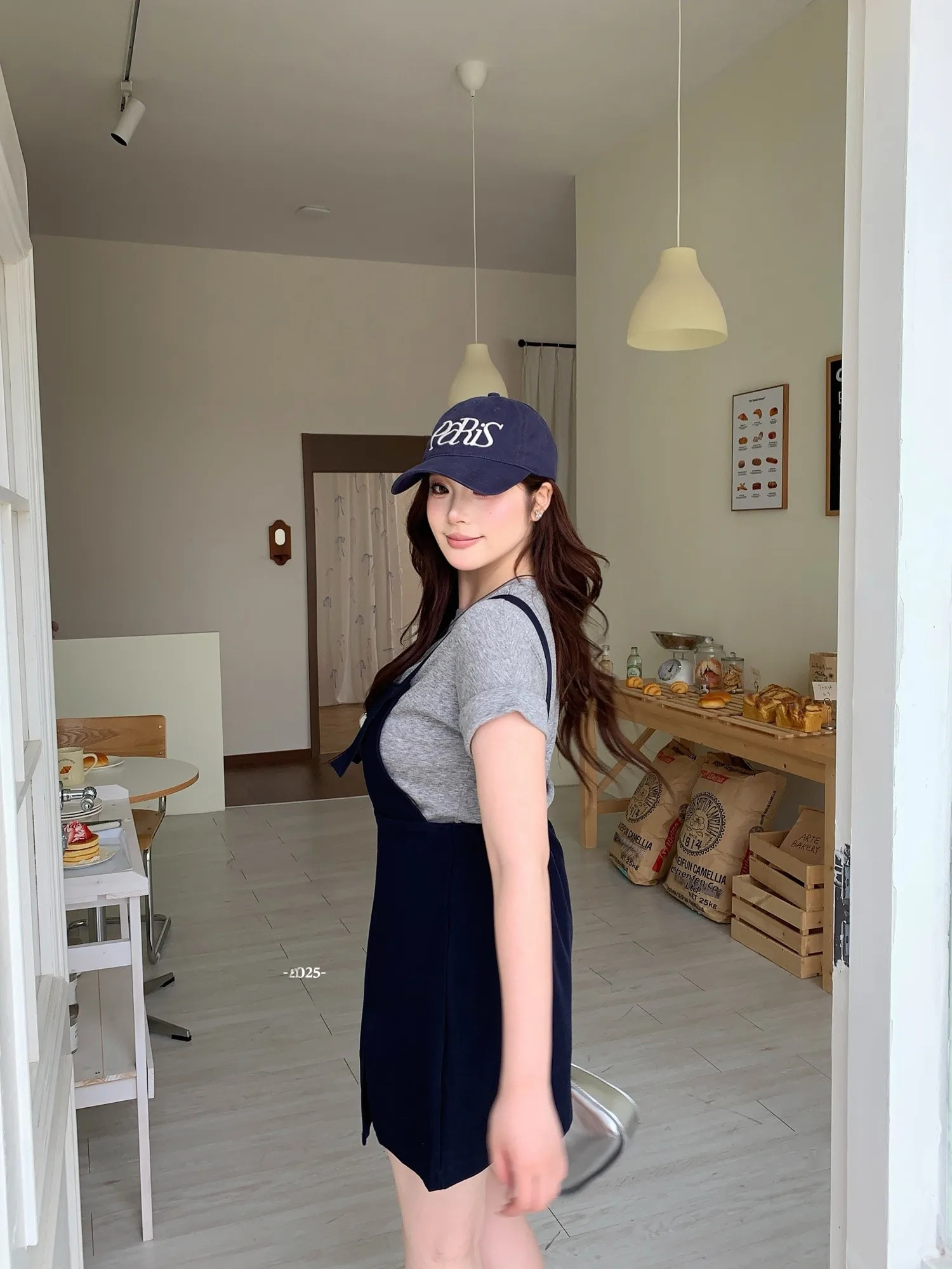 

Летний комплект из двух предметов SOUL Slimming: корейская юбка-миди и топ с круглым вырезом, А-силуэт