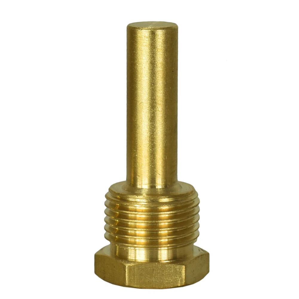 Analog Thermometer Water Temperature Meter 8*50mm Thermometer Rod Thermometer For Central Heating System Control