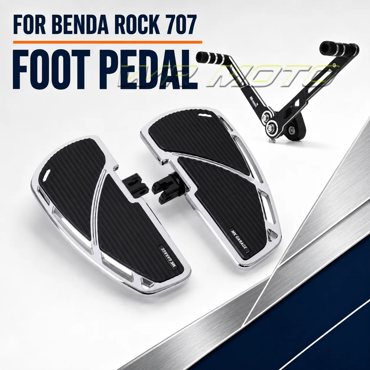 Motorcycle Modified Enlarged Footrest Forward‑Back Shift Brake Pedal Gear Tip Fit For BENDA