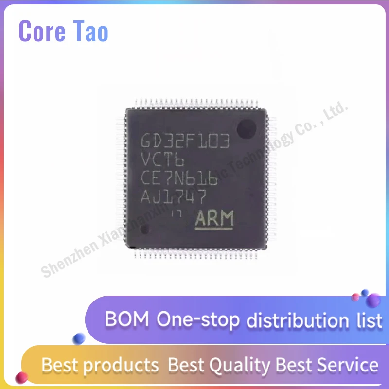 1pcs/lot GD32F103VCT6 GD32F103 103VCT6 LQFP100 Microcontroller chips in stock