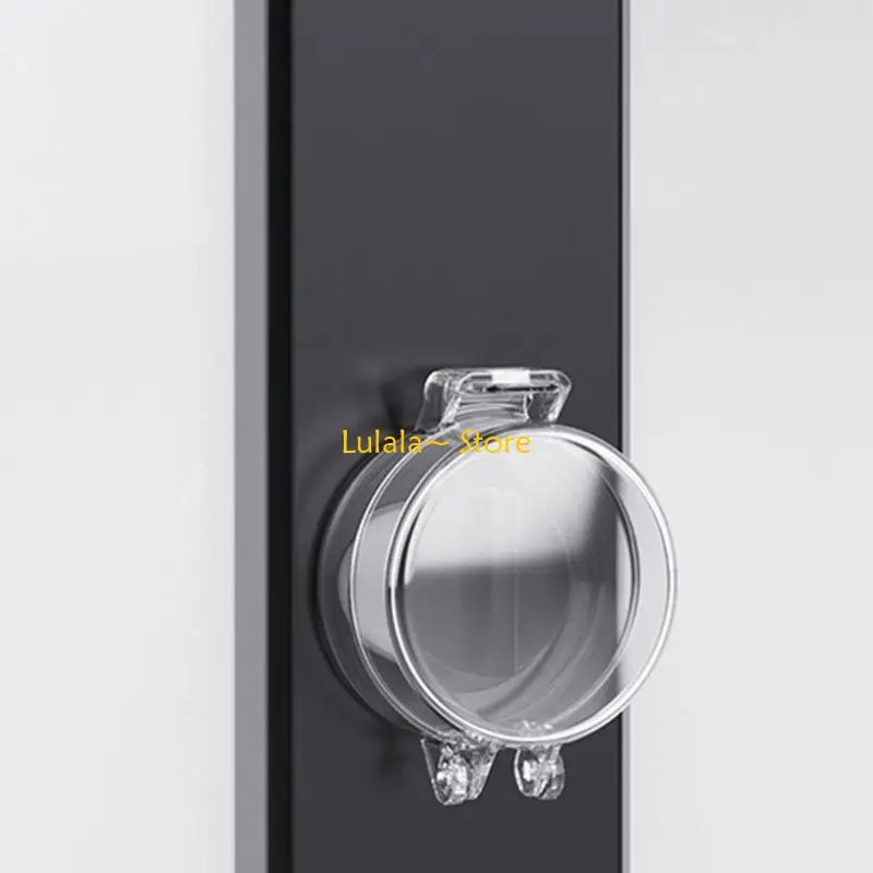 مجموعة y4qa من غطاء الحماية اللاصقة 5pcs لقفل Deadbolts تجنب القفل غير المرغوب فيه #3