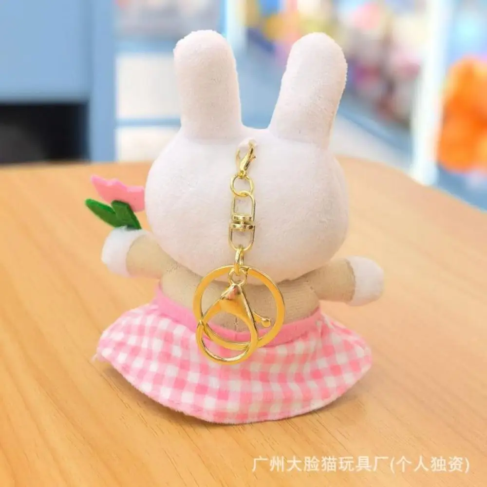 Nijntje sleutelhanger Japans meisje make-up tas autosleutel cartoon pluche pop hanger Koreaanse kinderen schattig knuffel meisje verjaardagscadeau