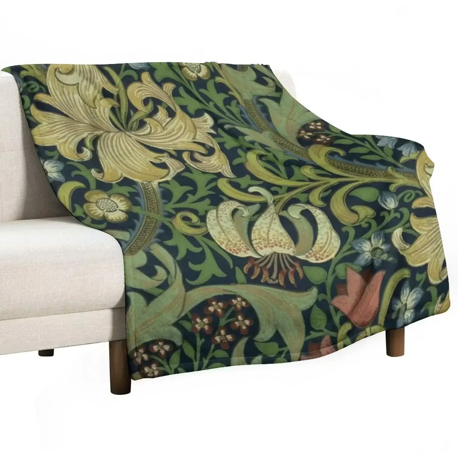 william morris Throw Blanket Beach Polar Flannels Sleeping Bag Blankets