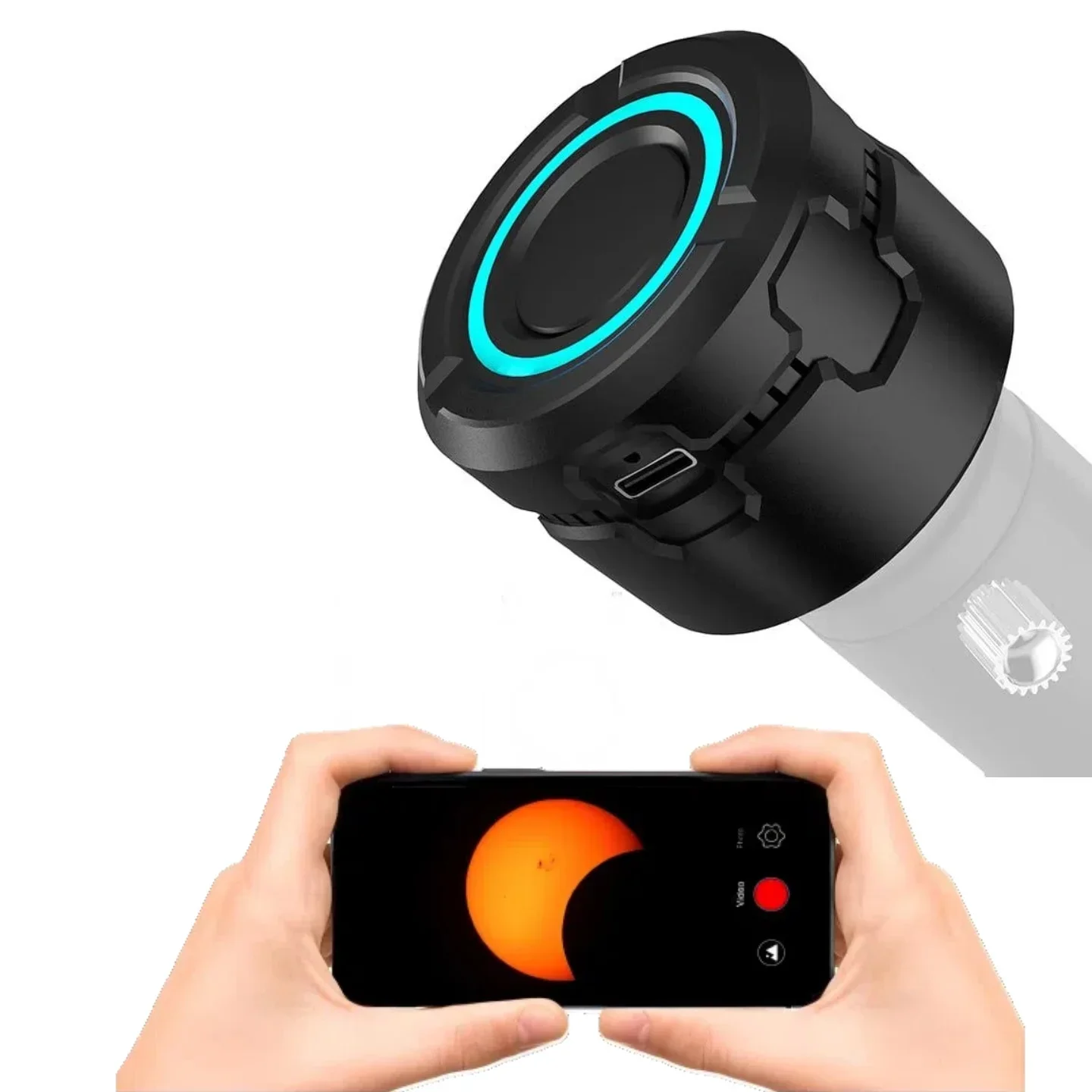 

WiFi Electronic Eyepiece for Telescope Camera 4K Video Recording Astrophotography, Bird Watching