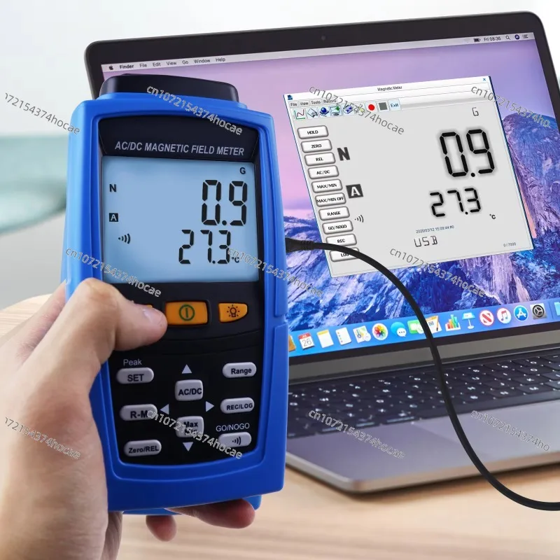 

Измеритель силы гарусского магнитного поля переменного/постоянного тока 3000 мТ (30000 Гаусса) Тесламетр Магнитометр