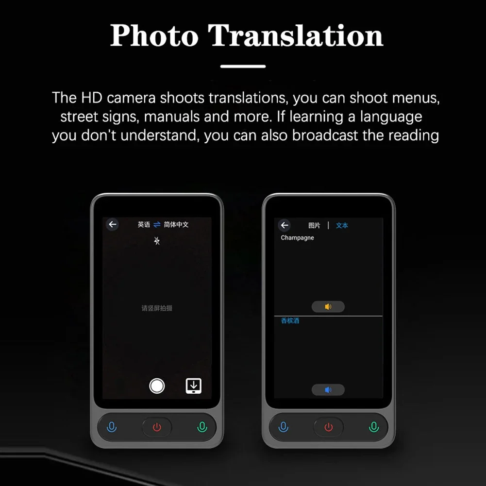 New Arrival  D10 Portable Language Translator 138 Language  Online 19 Offline Recording Photo Translation Ai Smart Translator