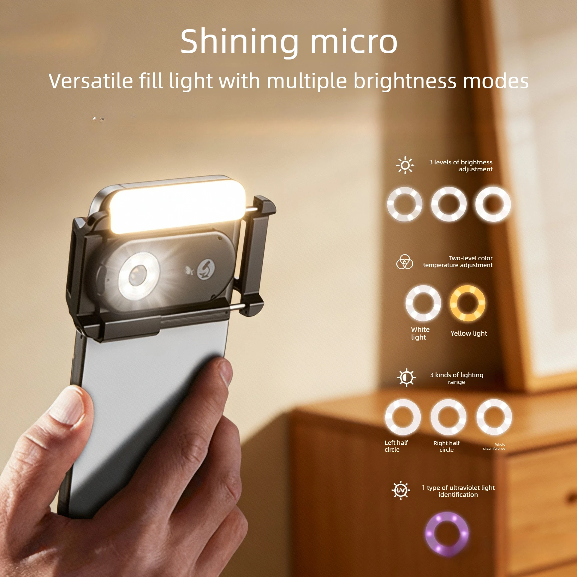 A Key to Curiosity: Quick-Attach Phone Microscope. New Discoveries Daily, Unlock a Micro World from Your Screen to Reality.