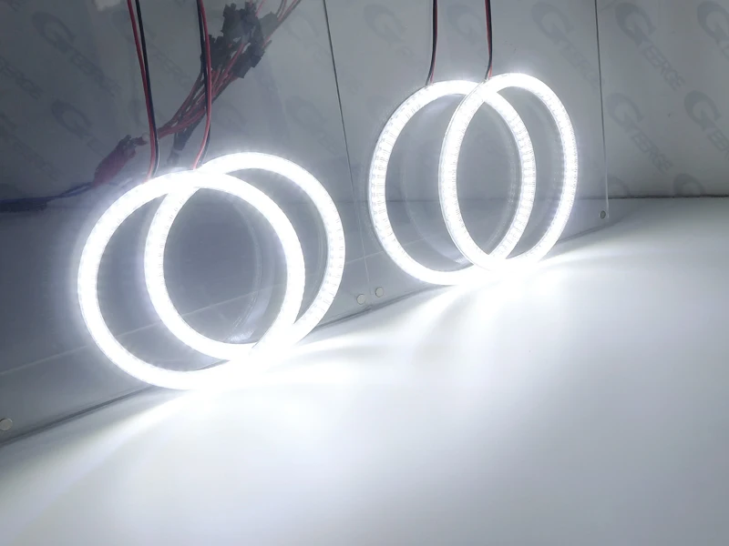 For Opel Astra H 2004 2005 2006 2007 2008 - 2010 Ultra Bright A/W Switchback Day Light Turn Signal LED Angel Eyes Kit Halo Rings - view 3