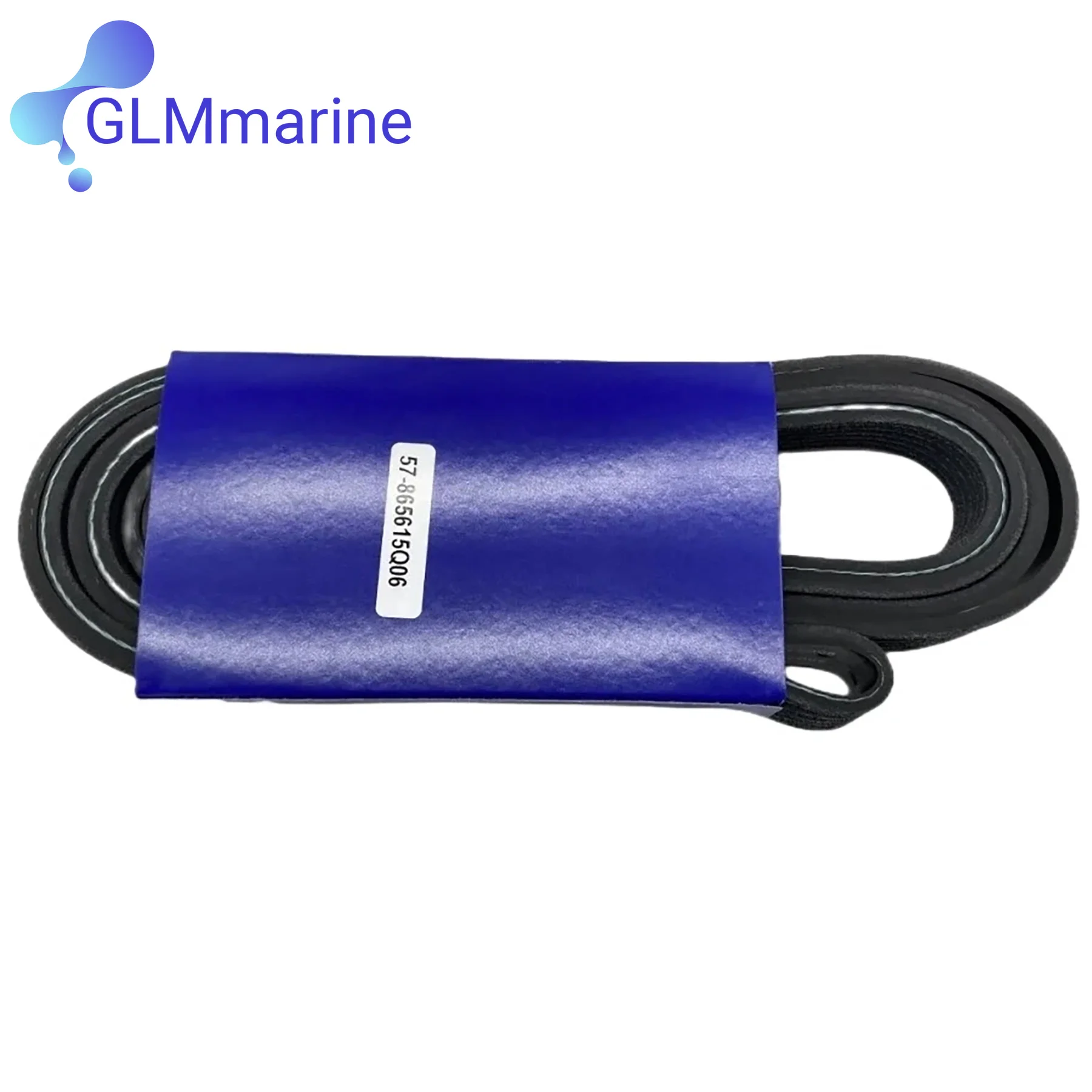 57-865615Q06 Serpentine Belt Fits for MerCruiser Stern Drive 350MAG 454MAG 502MAG 5.0 6.2 7.4L Marine Engines 865615006 18-15102