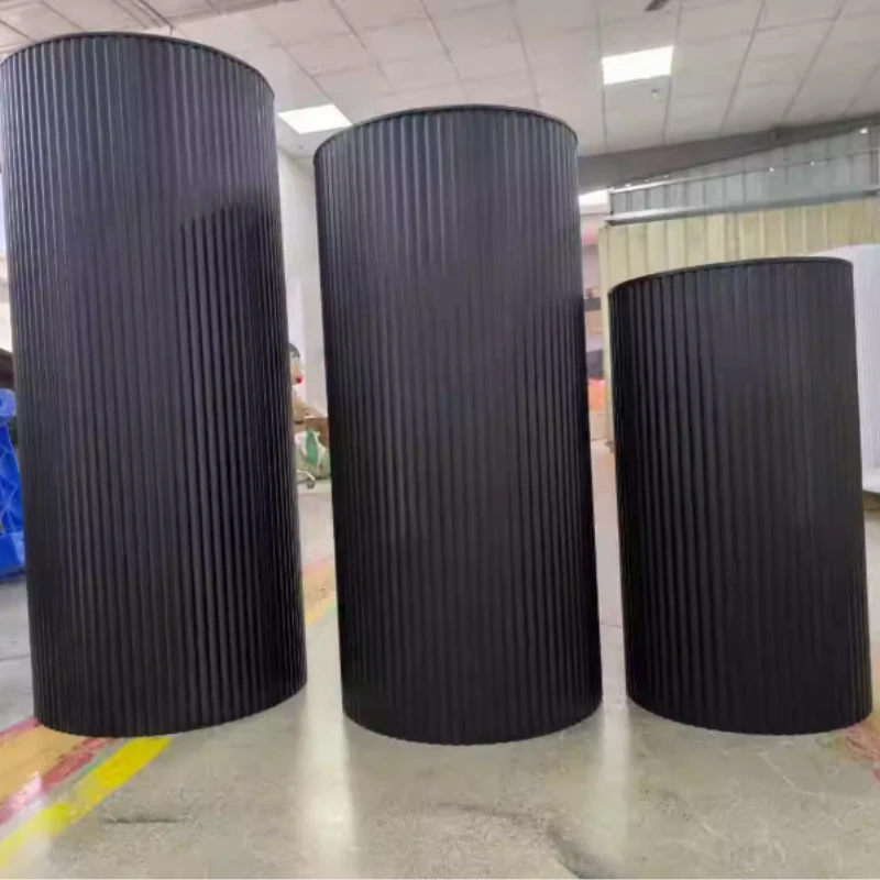 Black Food Gift Drinks Riser Cake Stand Flower Rack Candy Dessert Table Wedding Backdrop Store Window Props Column Gifts Holder