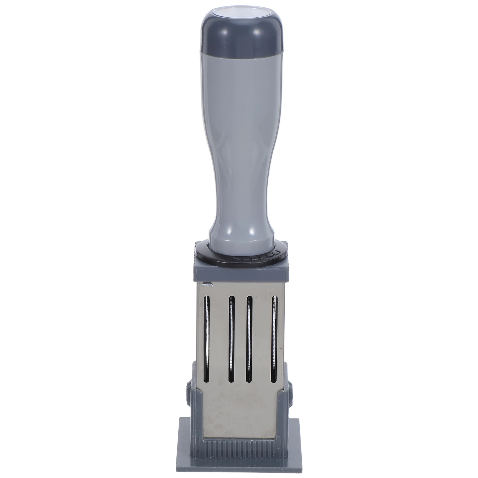 Handheld Self-Inking Date Stamp Portable Rolling Date Stamper Mini Office Label Signature Stamp Manual Day Marker Document