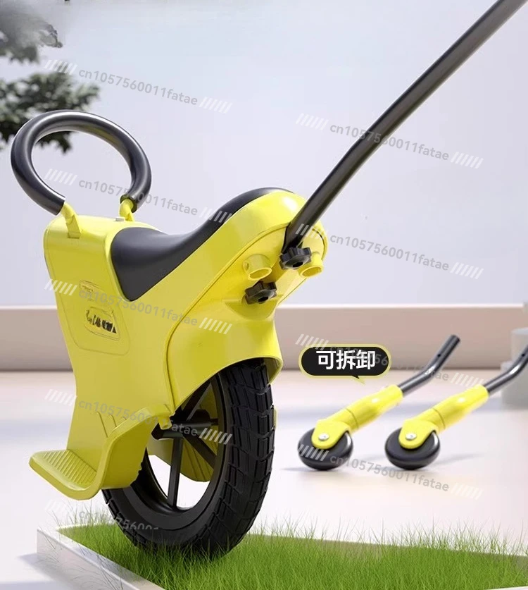 

Baby Trolley Outdoor Travel Parent-child Unicycle with Auxiliary Wheel Trolley Camping Light Old Age